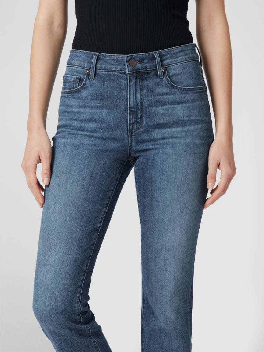 Bowery Straight Crop w/Step Frayed Hem in Ventura