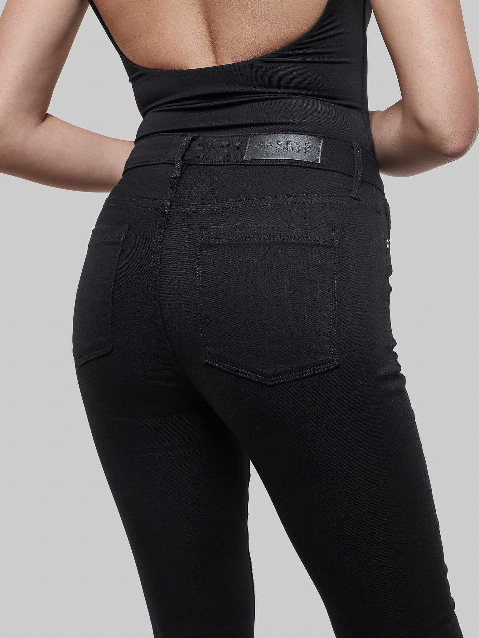 Parker Smith Bombshell Bell in Stallion - Back Pocket Detail