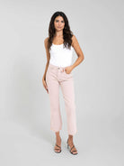 Parker smith jeans -  Bowery Crop Flare Twisted Seam in Mauvelous