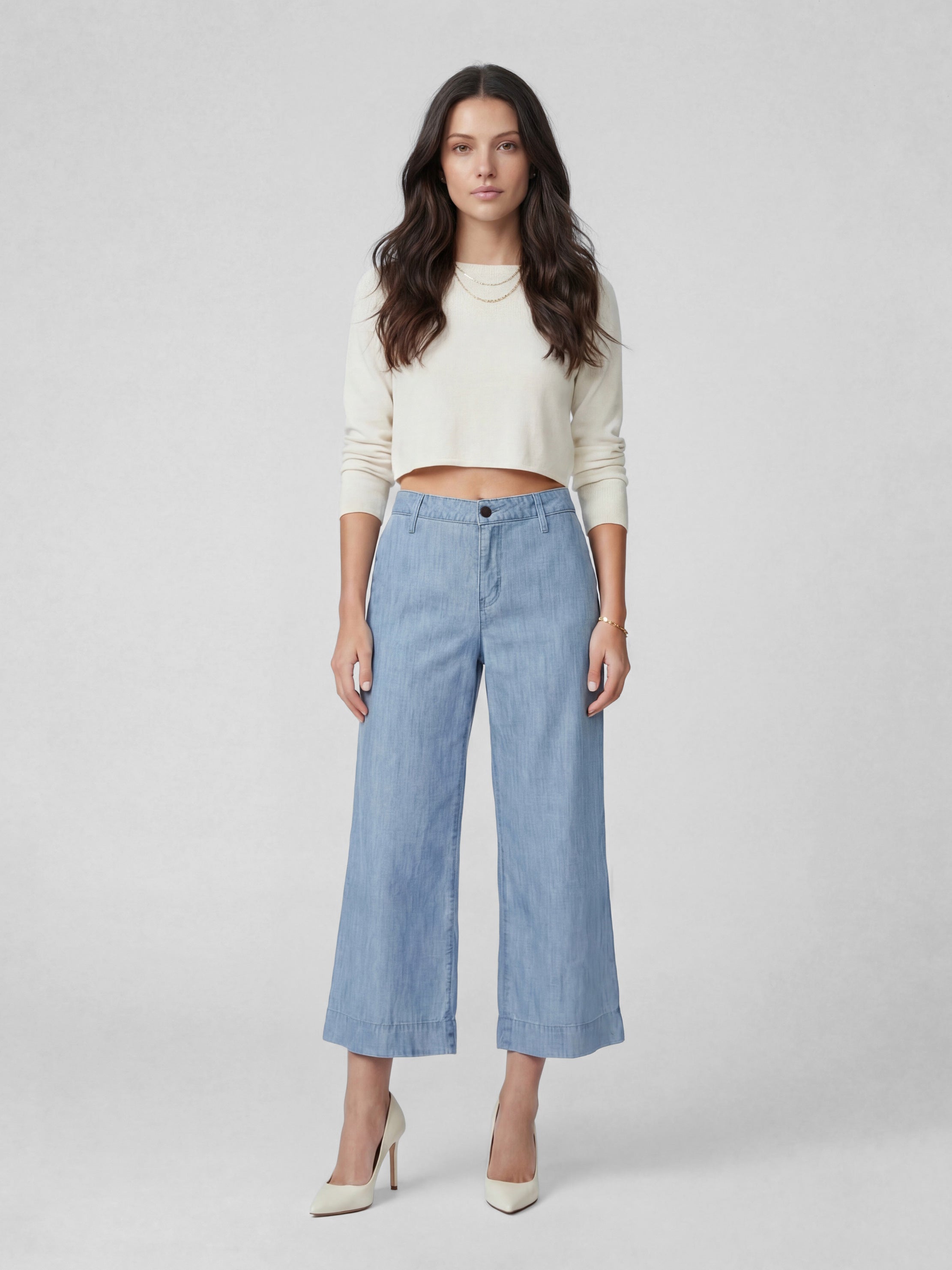 Voyager Wide Leg in Breeze