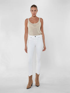 Bombshell Skinny in Eternal White