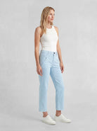 Sienna Crop Straight in Ice