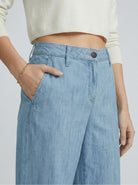 Voyager Wide Leg in Breeze