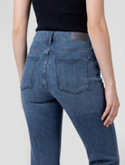 Bowery Straight Crop w/Step Frayed Hem in Ventura