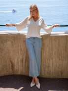 Voyager Wide Leg in Breeze