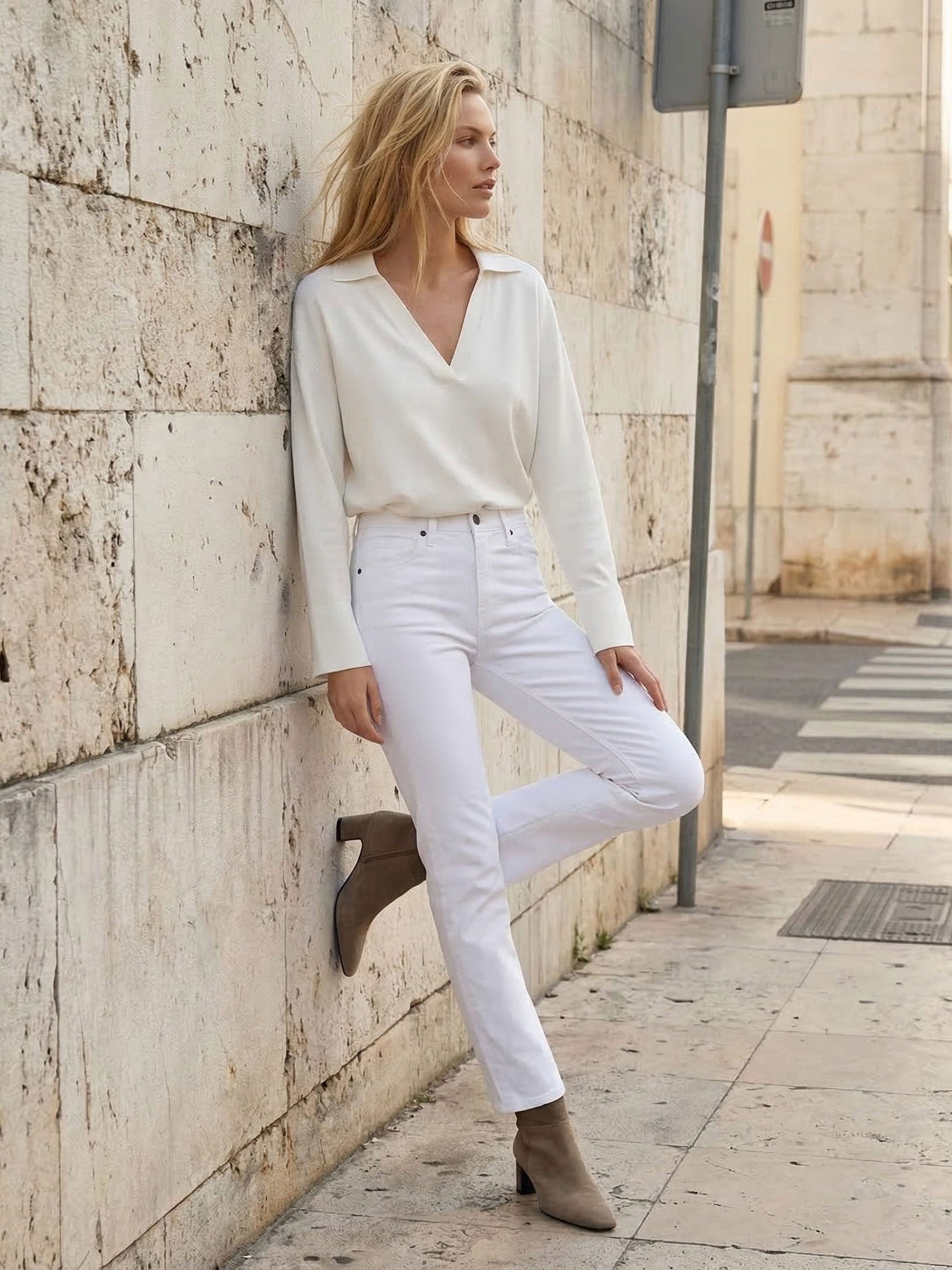 Bombshell Runaround in Eternal White