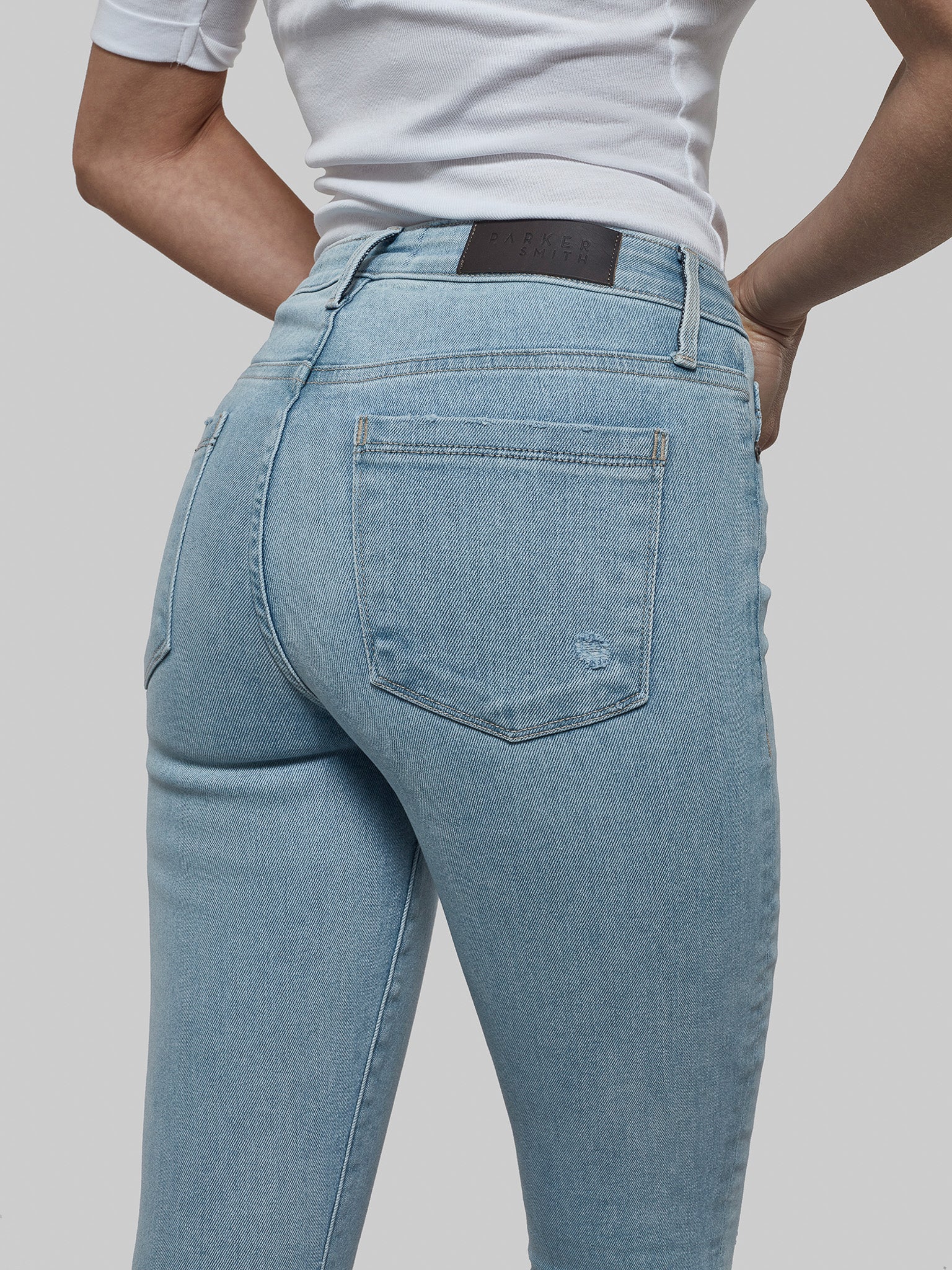 Kam Skinny Pant Malibu Destroy – Parker Smith
